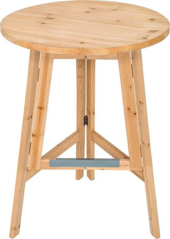 tectake - Party bartafel van massief hout -  403249