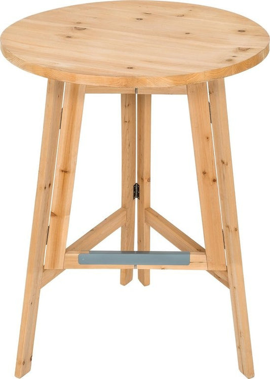 tectake - Party bartafel van massief hout -  403249