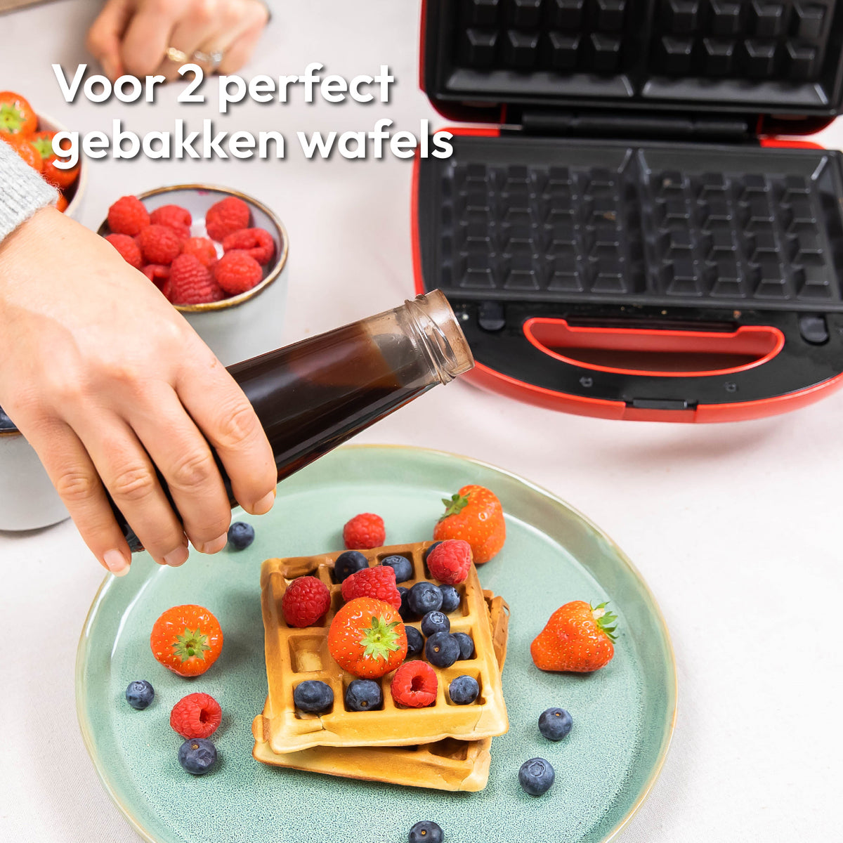 Gadgy 3 in 1 Tosti Apparaat - Met 3 Verwisselbare Platen - 750 Watt