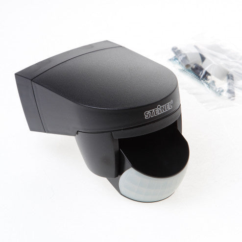 Steinel 140-2 LED PIR Bewegingsmelder/Sensor - Wand Opbouw - Waterdicht IP54 - Zwart