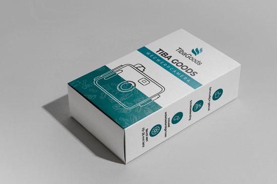 TibaGoods wegwerpcamera - Met rol - Waterdicht - Analoge Camera - Kinder Camera - Wit