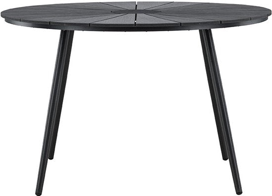 San Vito tuintafel Ø120cm zwart
