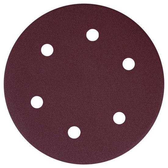 VONROC Schuurpapier set – 225MM – 25 stuks – Voor schuurmachines – Incl. klittenbandbevestiging