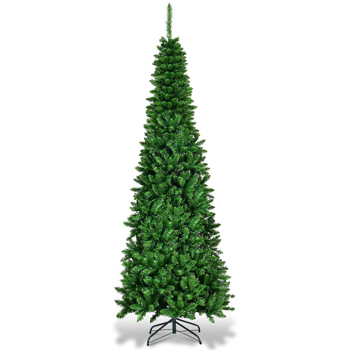Coast Kunstkerstboom Potloodvormig - Groen - 225 cm