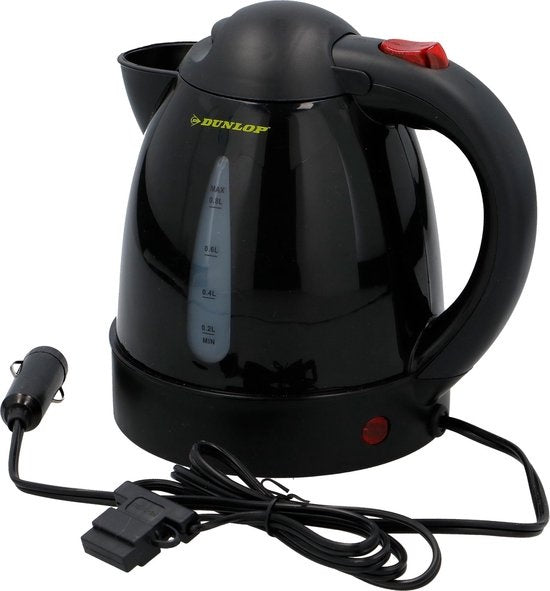 Dunlop Reiswaterkoker - 0.8L - Kunststof - BPA vrij - 250W - 15x14.30x17.80 cm - Zwart