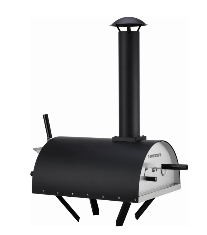 Jamestown Franky Pizza Oven - 83 x 41 x 81 cm - Zwart