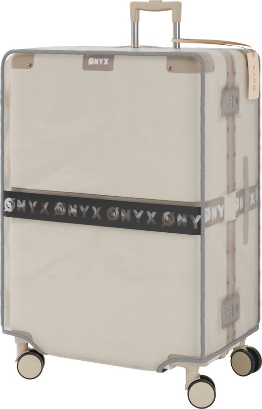 ONYX - Kofferhoes 100L - 32 x 51 x 76 CM - Koffer Beschermhoes - Transparant
