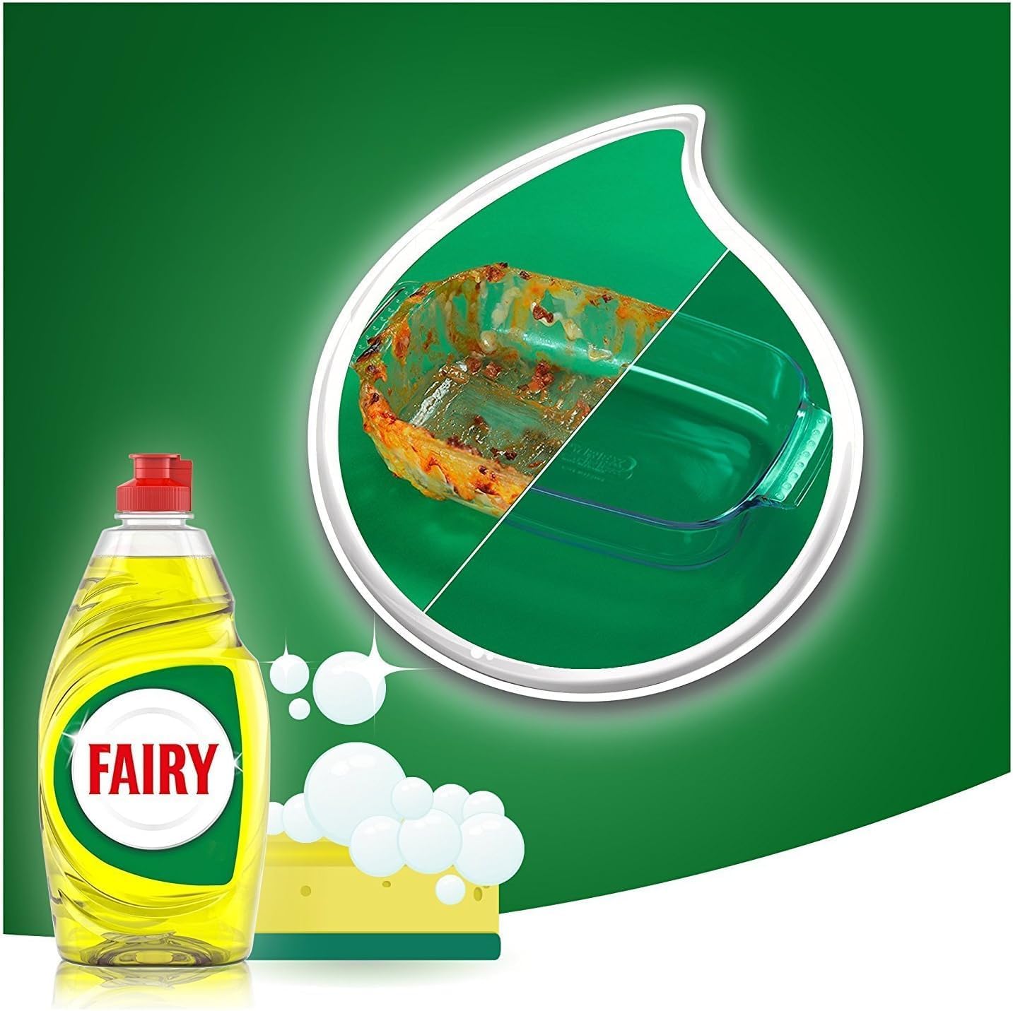 Fairy Afwasmiddel Lemon - 10 Stuks - Voordeelbundel - 320ML x 10