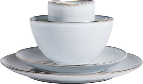 Mica Decorations Tabo Serviesset 4 Persoons - Grijs