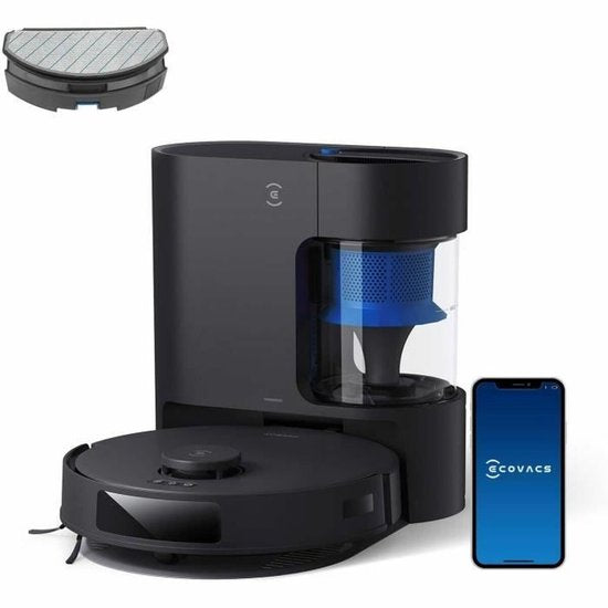 Ecovacs Deebot N20 Pro ‌Plus 0,4 l Zakloos Zwart