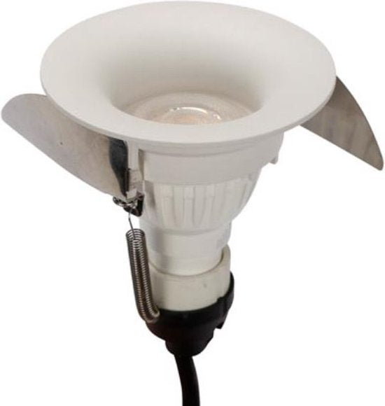 EtiamPro inbouw plafondarmatuur GU10 - gebogen - wit