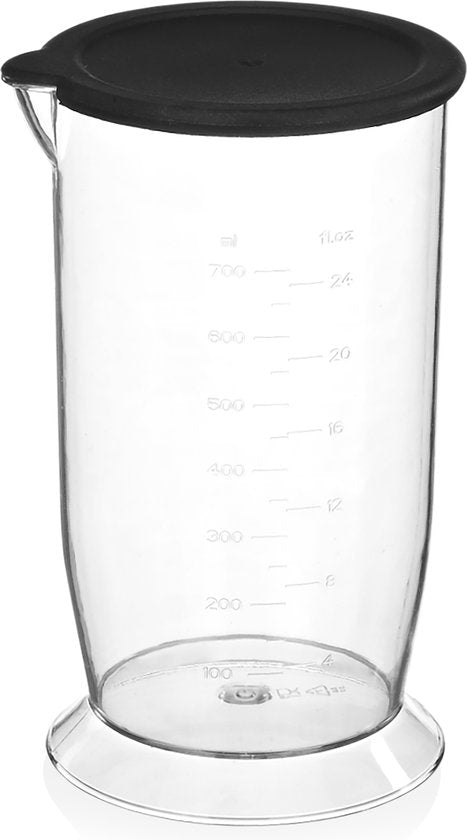 Tristar Staafmixer 1000W - MX-4829 - 1 Snelheid met turbo - Incl maatbeker - RVS