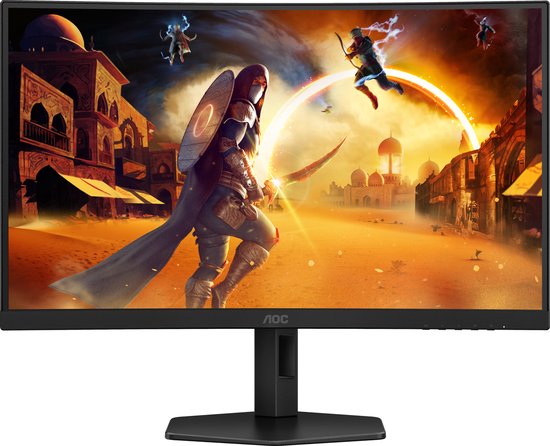 AOC C27G4ZXU - Full HD Curved Monitor - Luidsprekers - USB-Hub - Ergonomisch - 280hz - 0.3ms - 27 inch