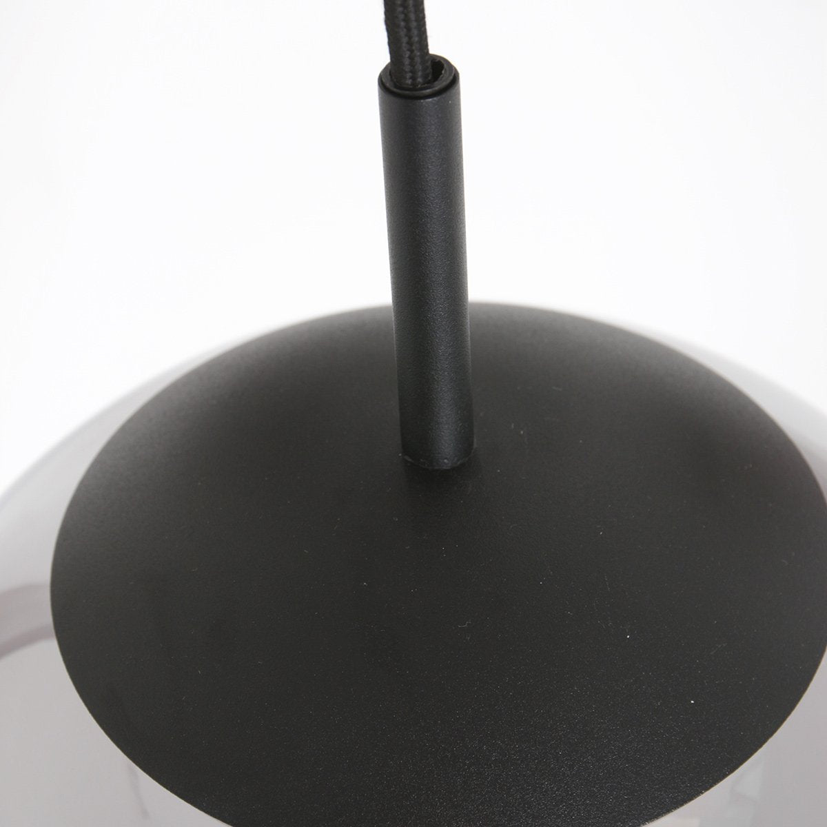 Steinhauer - hanglamp - Bollique LED - zwart - glas metaal - Ø 40cm - E27 - 3123ZW