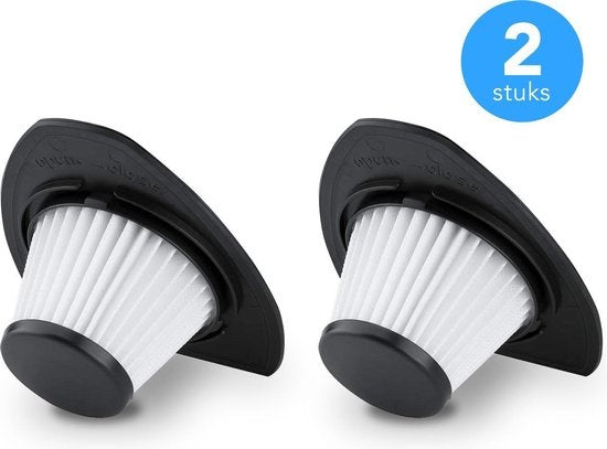 LifeGoods Kruimelzuiger HEPA Filters - 2 stuks - Voor Kruimelzuiger LG958 en AU3053
