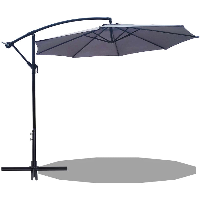 Lifa Garden Zweefparasol - 300 x 300 cm - Grijs