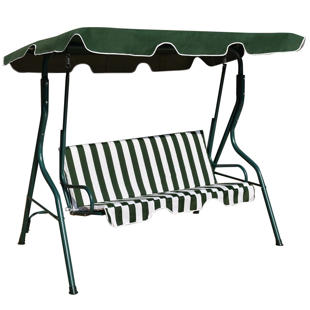 Coast Hollywood Schommelbank - 3 zits - 172x154x110 cm - Groen