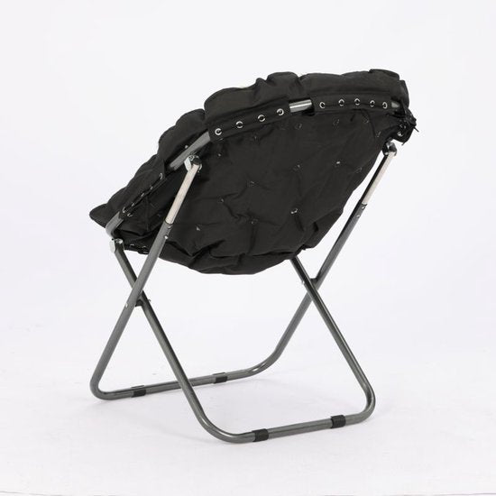 Moon Chair Opvouwbaar – Campingstoel – Loungestoel – Verstelbaar – Gevoerde Klapstoel