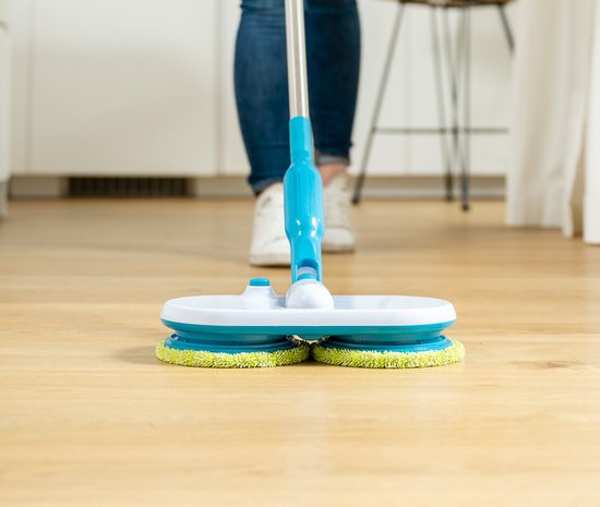 Fantastic Floating Mop, Elektrische dweil - 105rpm – spin mop – vloerwisser – draadloos – ultra licht