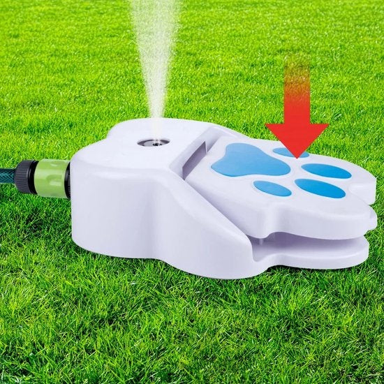 maxxpro Waterfontein met pedaal - Incl. Sproeier Tuinslangaansluiting - Buitenspeelgoed