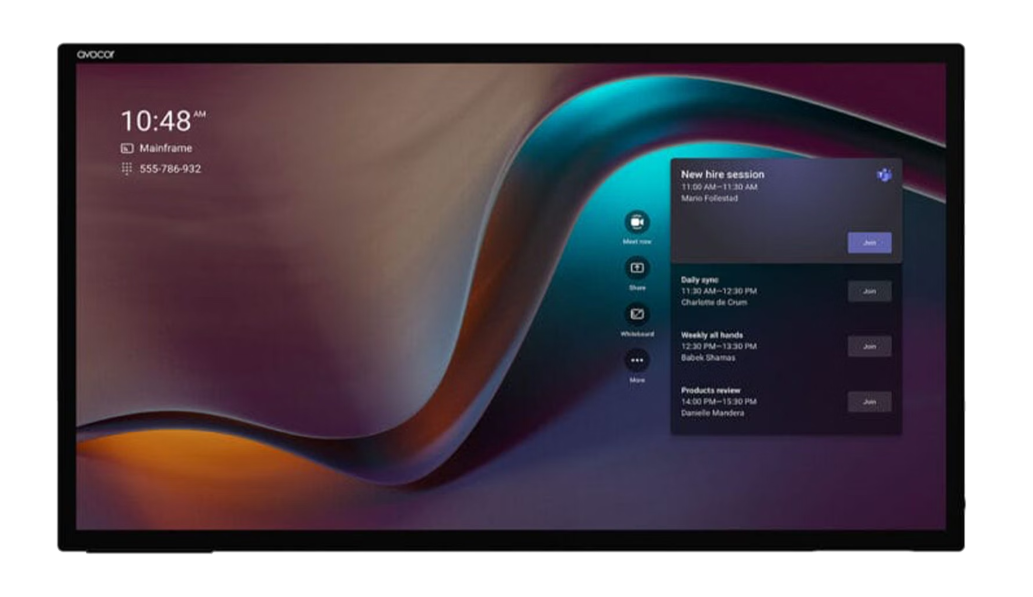 Avocor H20 Series 65 inch 4K LED Touchscreen – 3840 x 2160 – 1493 x 80 x 877 mm – PCAP Touch tot 40 punten