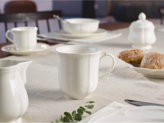 Villeroy & Boch Manoir Beker met oor - 0,30 l - Wit