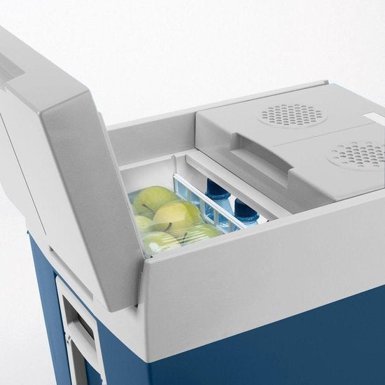Mobicool MT48W thermo-elektrische koelbox met wielen - 48l - 12/230v - blauw/wit