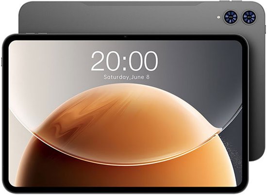 Teclast T65 4G Unisoc T LTE 128 GB 34 cm (13.4") 8 GB Wi-Fi 5 (802.11ac) Android 15 Zwart