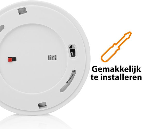 Smartwares RM520 Rookmelder – Brandmelder - 10 jaar batterij – Testknop – 85 dB