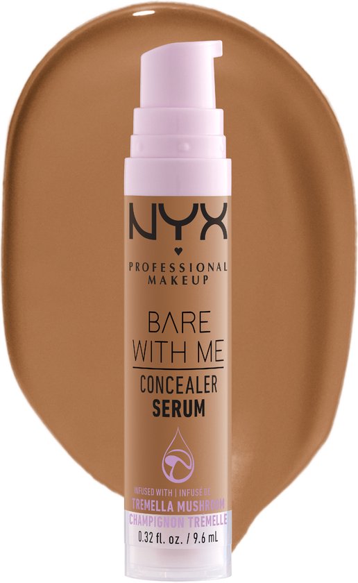 Nyx Professional Makeup Bare With Me Concealer Serum - Deep Golden - Concealer - Diepe Gouden