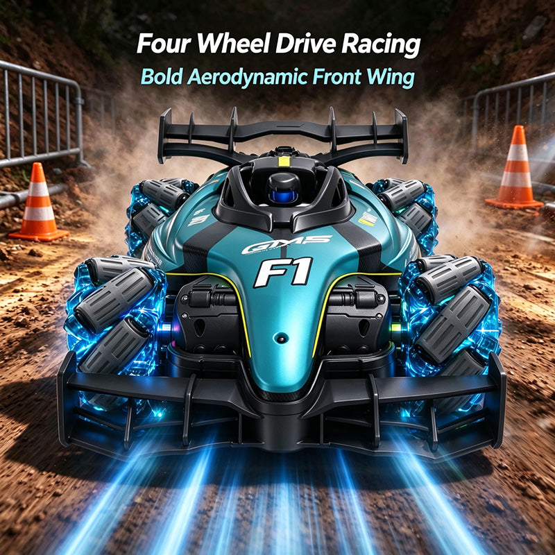 4DRC RC-stuntauto met gebarenbediening voor kinderen van 6-12 jaar - 2,4 GHz