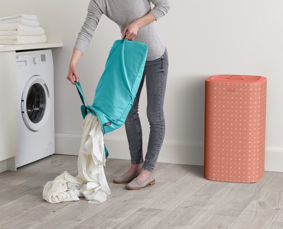 Joseph Joseph - Tota Pop Wasmand 2x30 Liter - Kunststof - Oranje