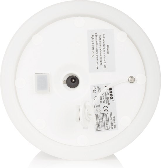Smartwares 10.068.38 - Tafellamp Draadloze buitenlamp - 3 W - Verlicht 8 tot 15 uur - IP44