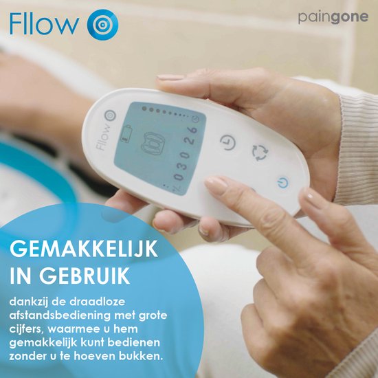 Paingone Fllow | verlicht zware en pijnlijke benen | Bloedsomloop stimulator- Herlaadbare batterij -
