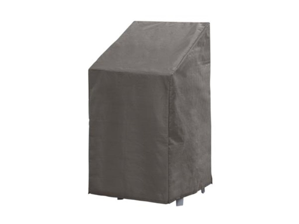 Perel Buitenhoes voor stapelstoelen, voor 4-6 gestapelde stoelen, grijs, 66 cm x 95 cm x 133 cm