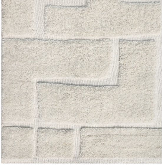 by fonQ Maze Vloerkleed - Off White - Rechthoekig - 200 x 290 cm