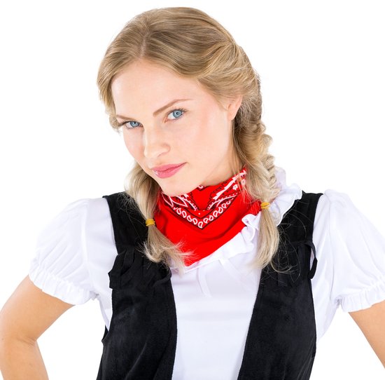 Dressforfun vrouwenkostuum cowgirl wild Amber S - verkleedkleding kostuum halloween verkleden feestkleding carnavalskleding carnaval feestkledij partykleding - 300559