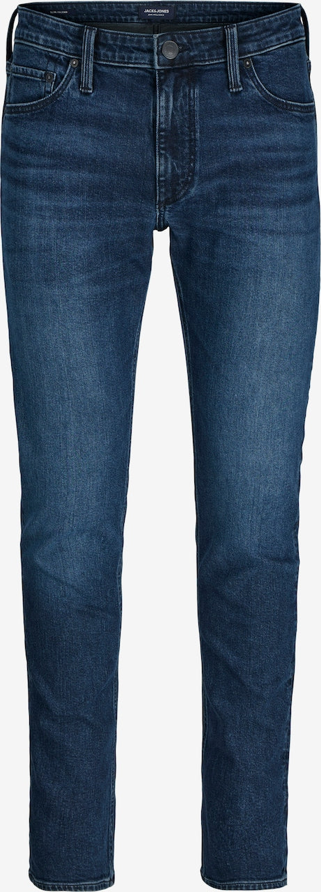 JACK & JONES Slimfit Jeans JJIGLENN JJEVAN Blauw Denim W29-L34