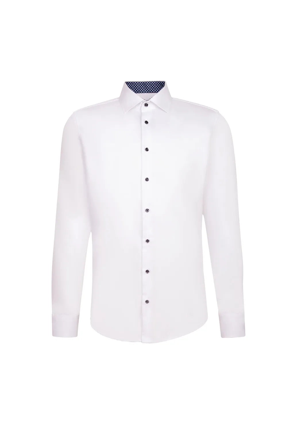 Seidensticker slim fit Seidensticker – Business Hemd Schwarze Rose – Maat 41 – Voorzien Van Slim Fit Pasvorm En Kentkraag En Extra Lange Mouwen – Voor Kantoor En Formele Gelegenheden – Wit Strijkvrij Katoenoverhemd, mouwlengte 7, popeline, wit - Maat 41