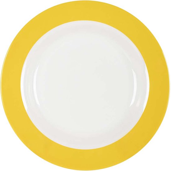 Gimex - Colour Line - Diepbord - Rainbow - 4 Stuks