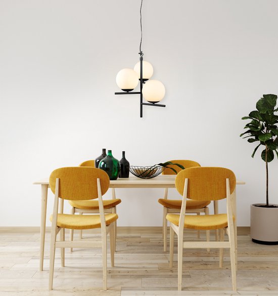 Hanglamp Trio Leuchten Pure - Zwart - 40 cm