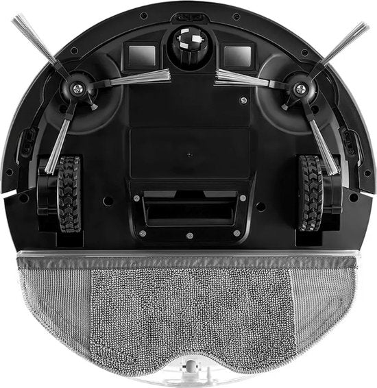 Xiaomi Robot Vacuum E5 - Robot Stofzuiger - Met Dweilfunctie - Geschikt voor huisdieren - Dubbele zijborstels - Zwart - 2024