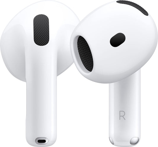 Apple AirPods 4 - Draadloze Oordopjes - Bluetooth 5.3 - USB-C Oplaadcase - Spatial Audio - Wit