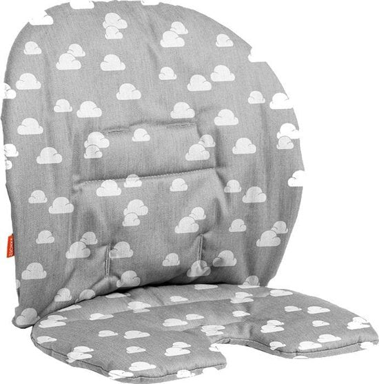 Stokke® Steps™ Babyset Kussen - Grijze Wolken