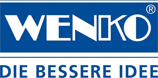 WENKO Brasil badkamerbeker kunststof Ø7.3x10.5cm | MAT BLAUW