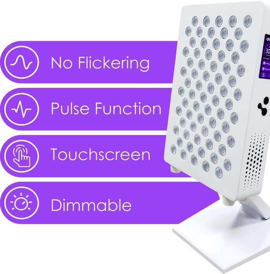 Panacea Roodlichttherapie Paneel - ATP Pro 350 - 31 x 19 x 4,5 cm - 350W