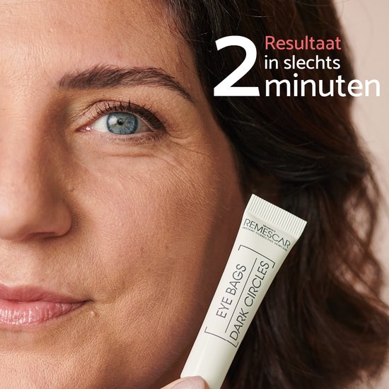 Remescar Wallen en Donkere Kringen - Oogcrème met anti-aging effect voor vrouwen, verwijdert wallen en donkere kringen in slechts 2 minuten, 8 ml voor maar liefst 180 applicaties