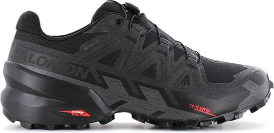 Salomon Speedcross 6 GTX - GORE-TEX - Heren Trail-Running Schoenen Hardloopschoenen Zwart 417386 , Maat: EU 46 UK 11