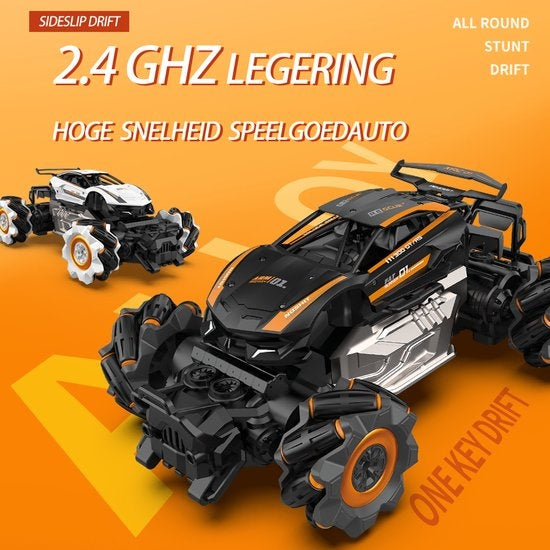 Fuegobird RC Auto - RC Voertuig - hoge snelheid speelgoedauto - zwart goud
