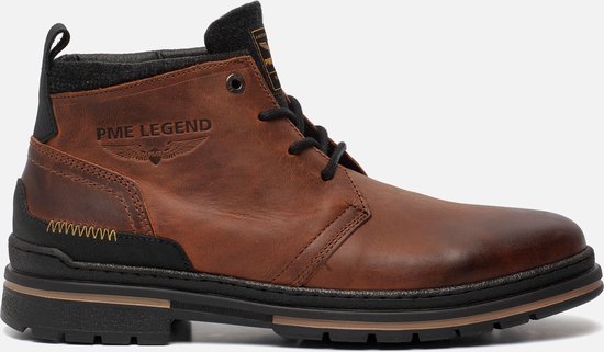 Heren Veterschoenen Pme Legend Pme Legend Fleetman Cognac - Maat 44